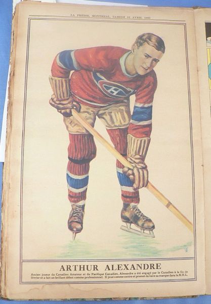 LP 1932 Arthur Alexandre Hockey
